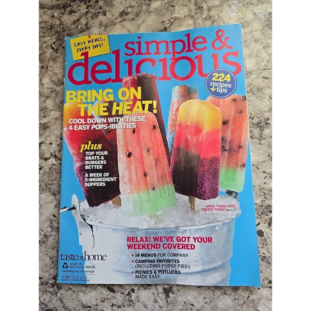 SIMPLE‎ & DELICIOUS bring the heat 224 RECIPES + TIPS camp favorites EASY PICNIC